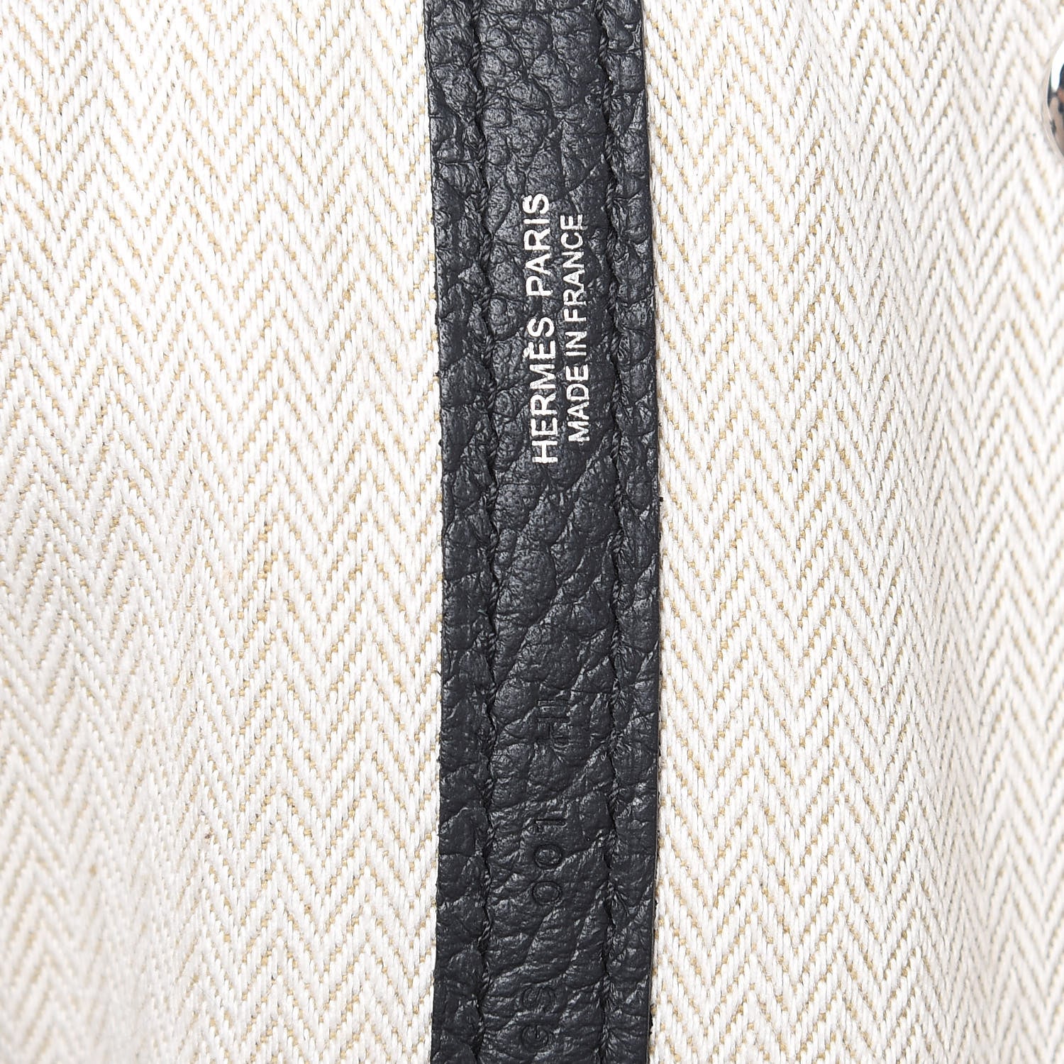 Hermes Negonda Garden Party Tote 36 MM Black 6 of 9