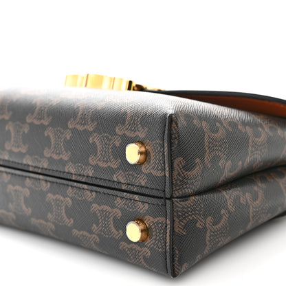 Celine Triomphe Canvas Teen Nino Tan 9 of 9