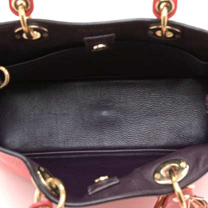 Christian Dior Bullcalf Medium Diorissimo Tote True Red 7 of 13