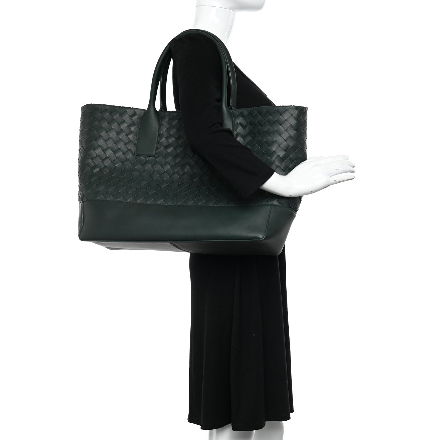 Bottega Veneta Nappa Intrecciato Tote Pine 2 of 12