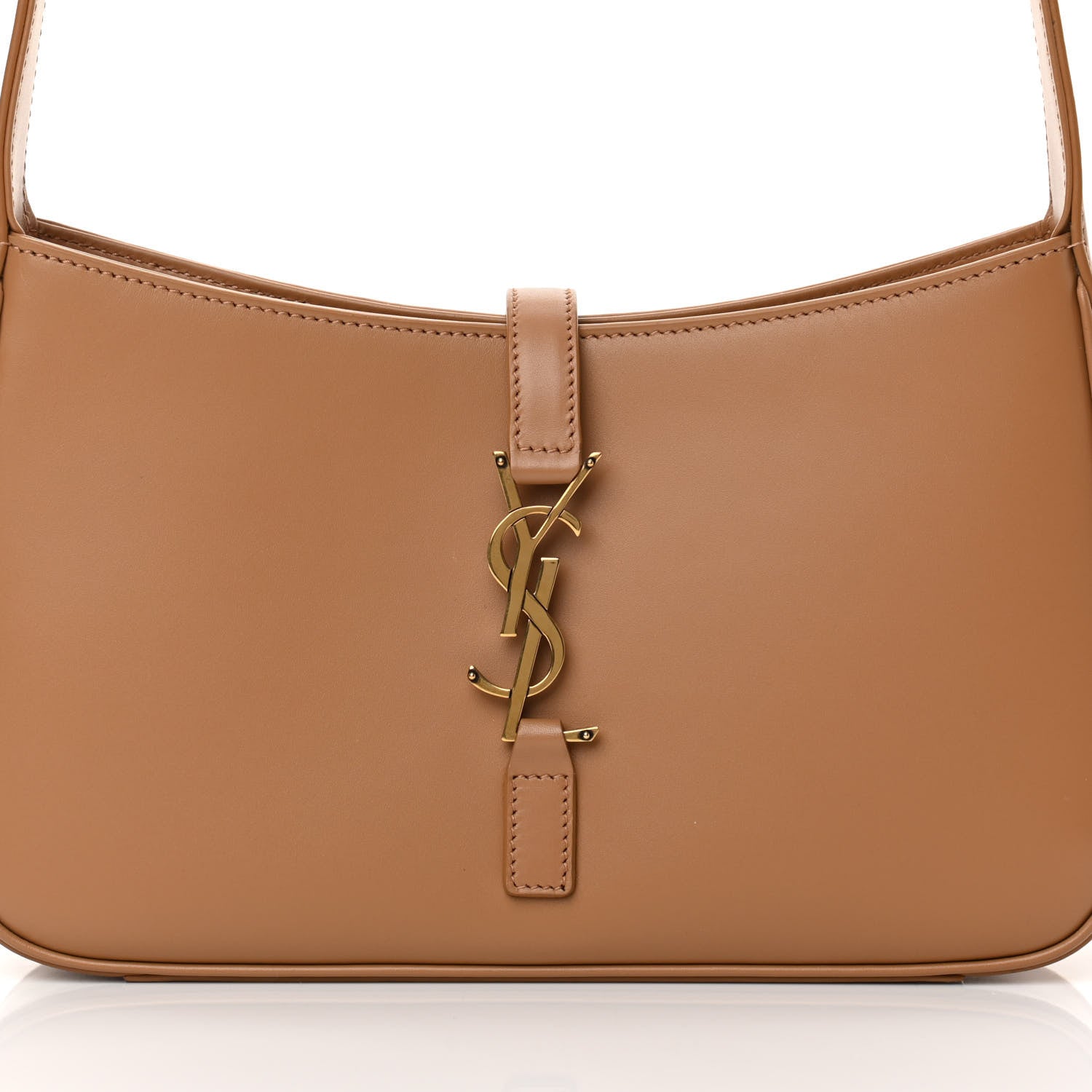 Saint Laurent Smooth Calfskin Le 5 A 7 Hobo Brown 11 of 22