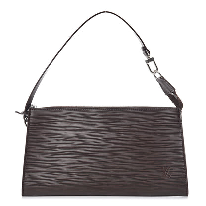 Louis Vuitton Epi Pochette Accessories 24 Moka 1 of 11