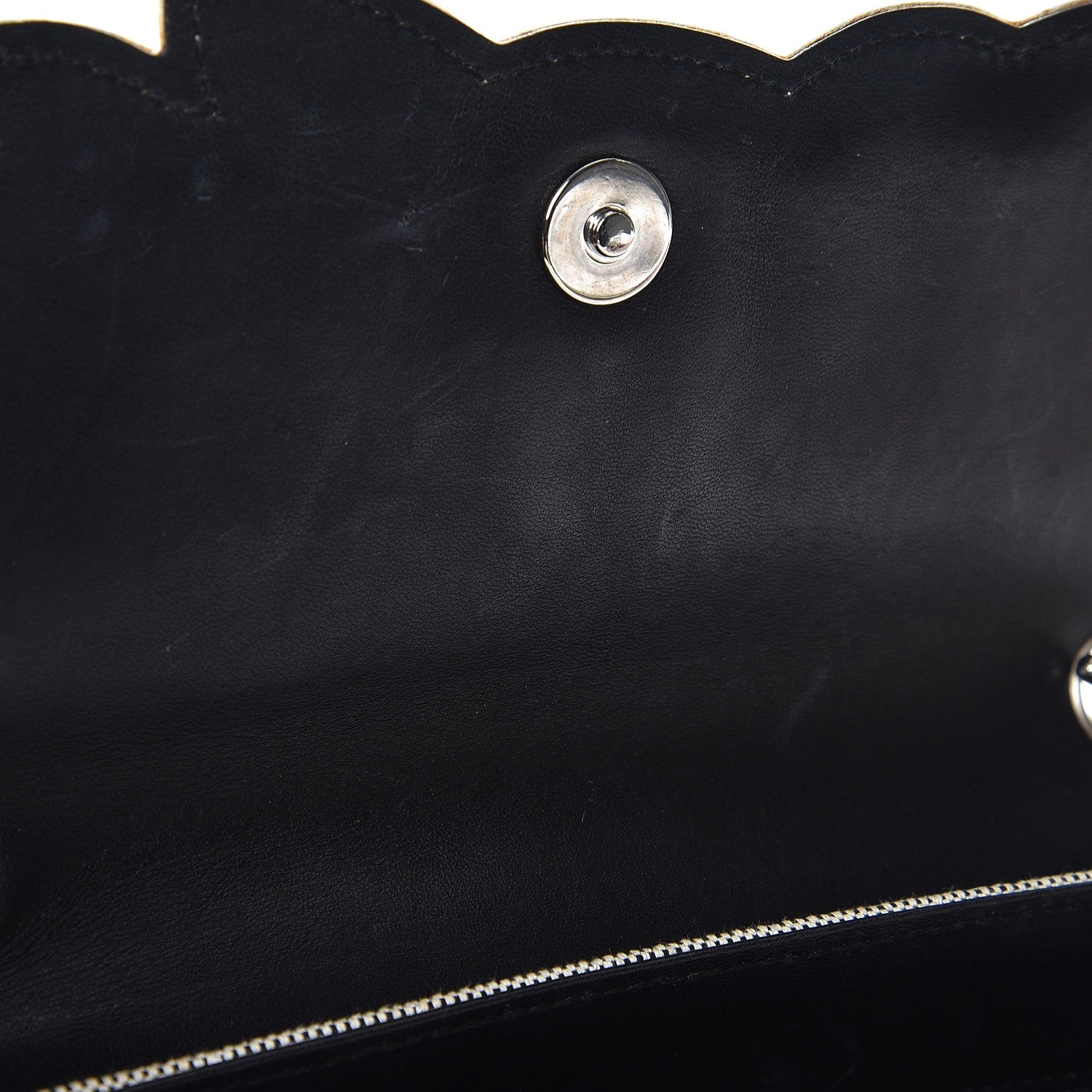 Chanel Canvas Camellia N°5 Flap Bag Beige Black 11 of 11
