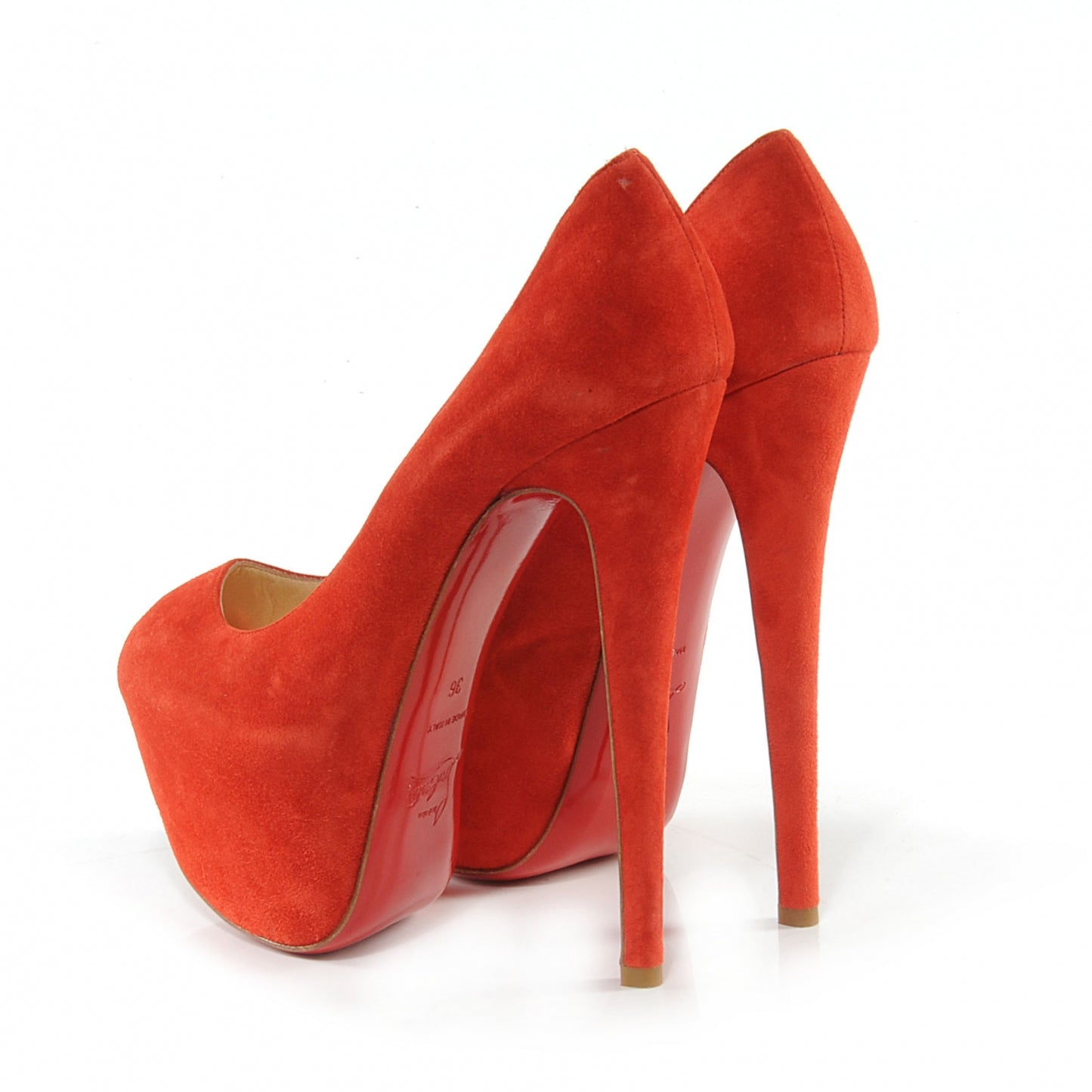 Suede Highness 160 Pumps 160 36 Red Mandarin