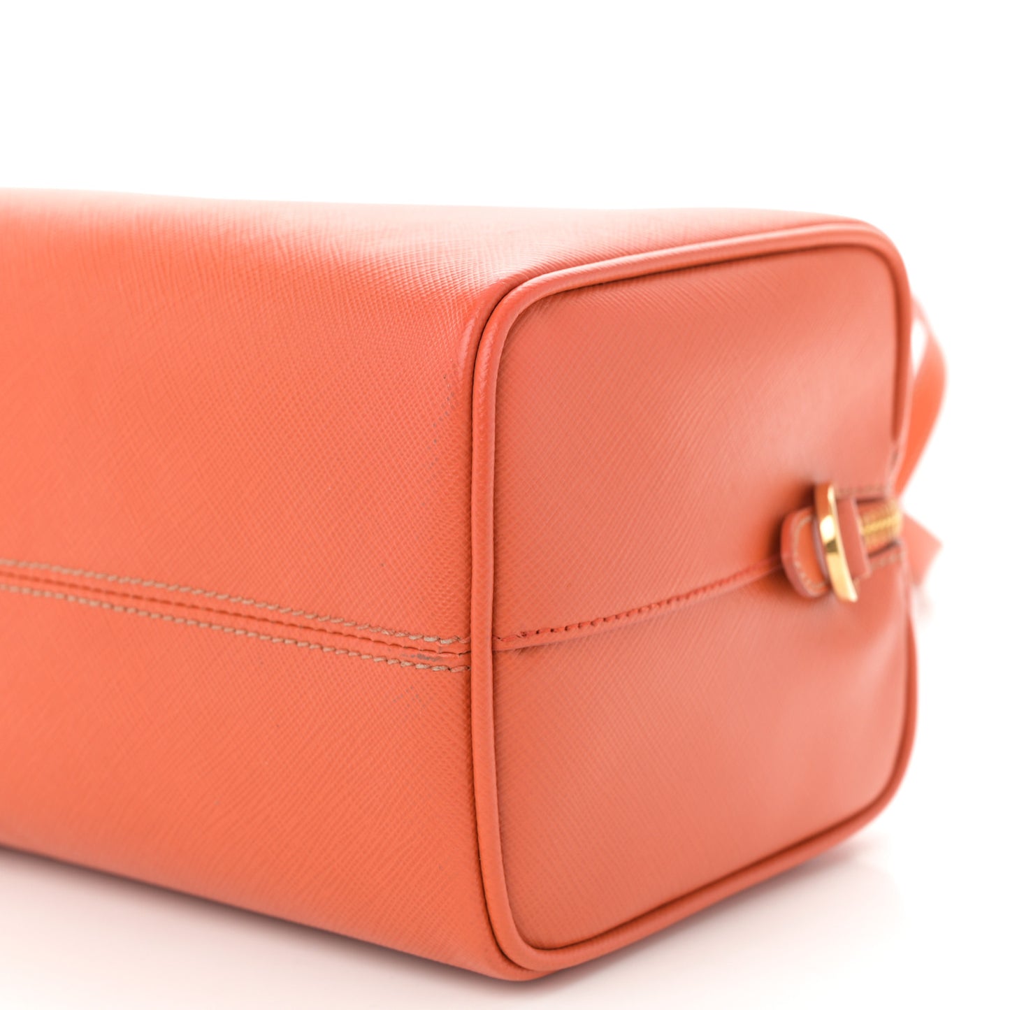 Saffiano Lux Bauletto Papaya
