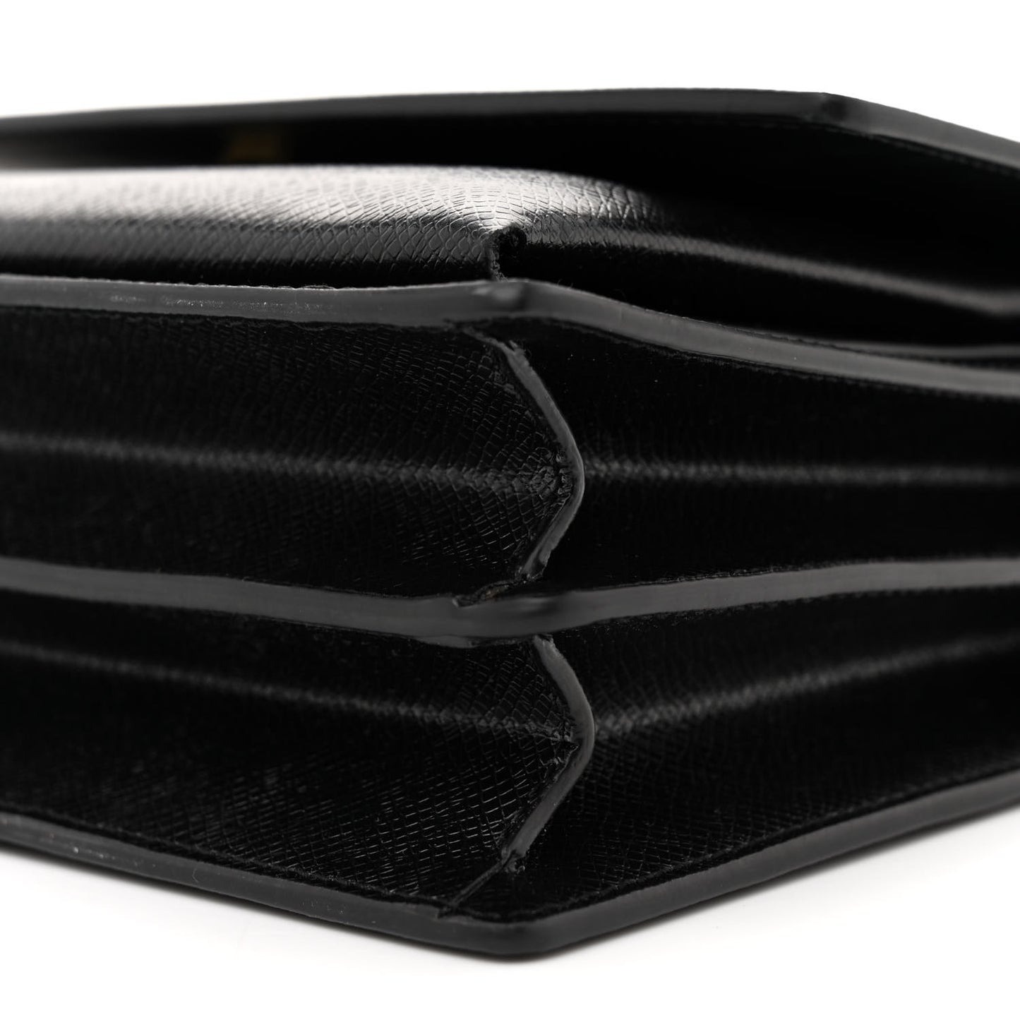 Coated Bark Calfskin Medium Monogram Sunset Black