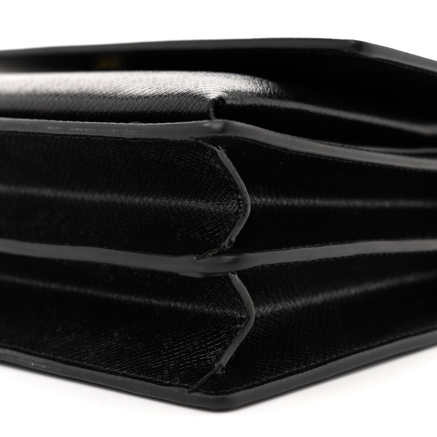 Saint Laurent Coated Bark Calfskin Medium Monogram Sunset Black 10 of 11