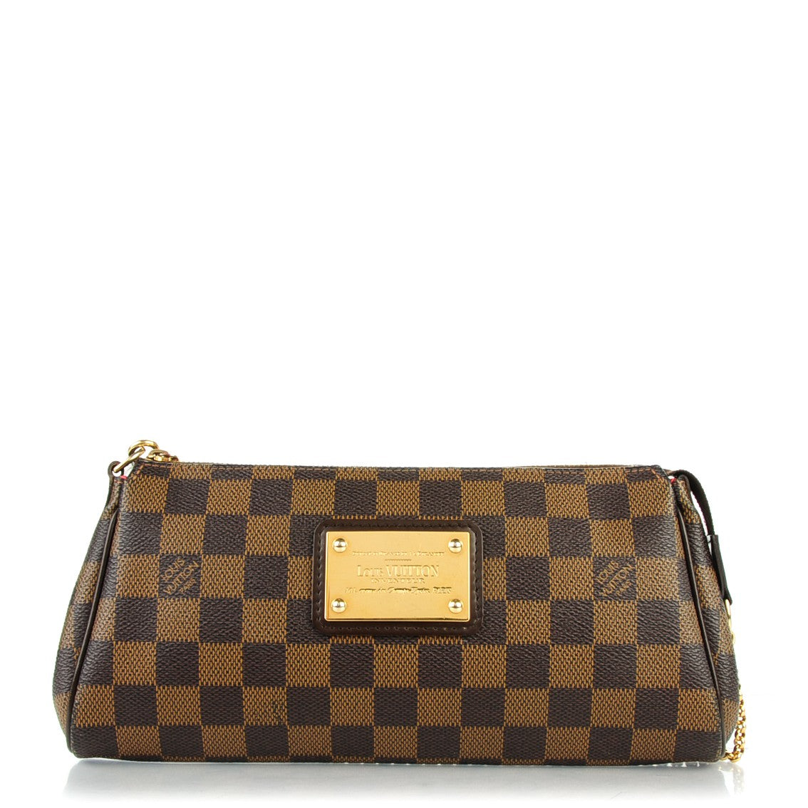 Louis Vuitton Damier Ebene Eva Clutch 1 of 7