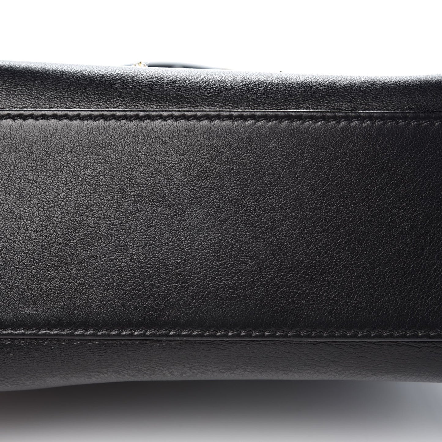 Nappa Crystal Studded XS Peekaboo Iconic Satchel Black