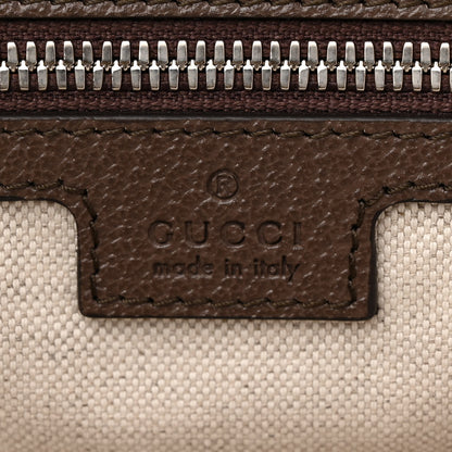Gucci Canvas Logo Embossed Ophidia Tote Beige 6 of 11