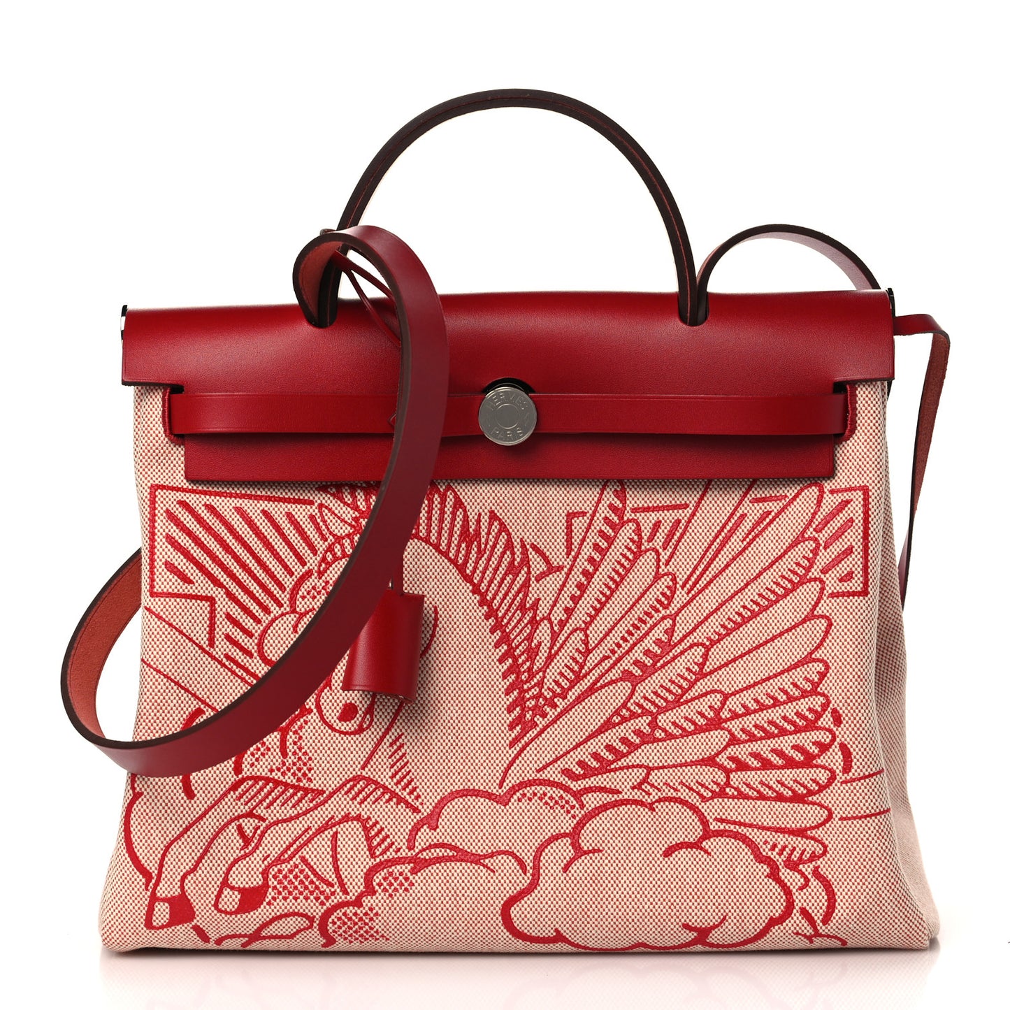 Vache Hunter Toile Pegase Pop Herbag Zip Retourne 31 PM Rouge Piment