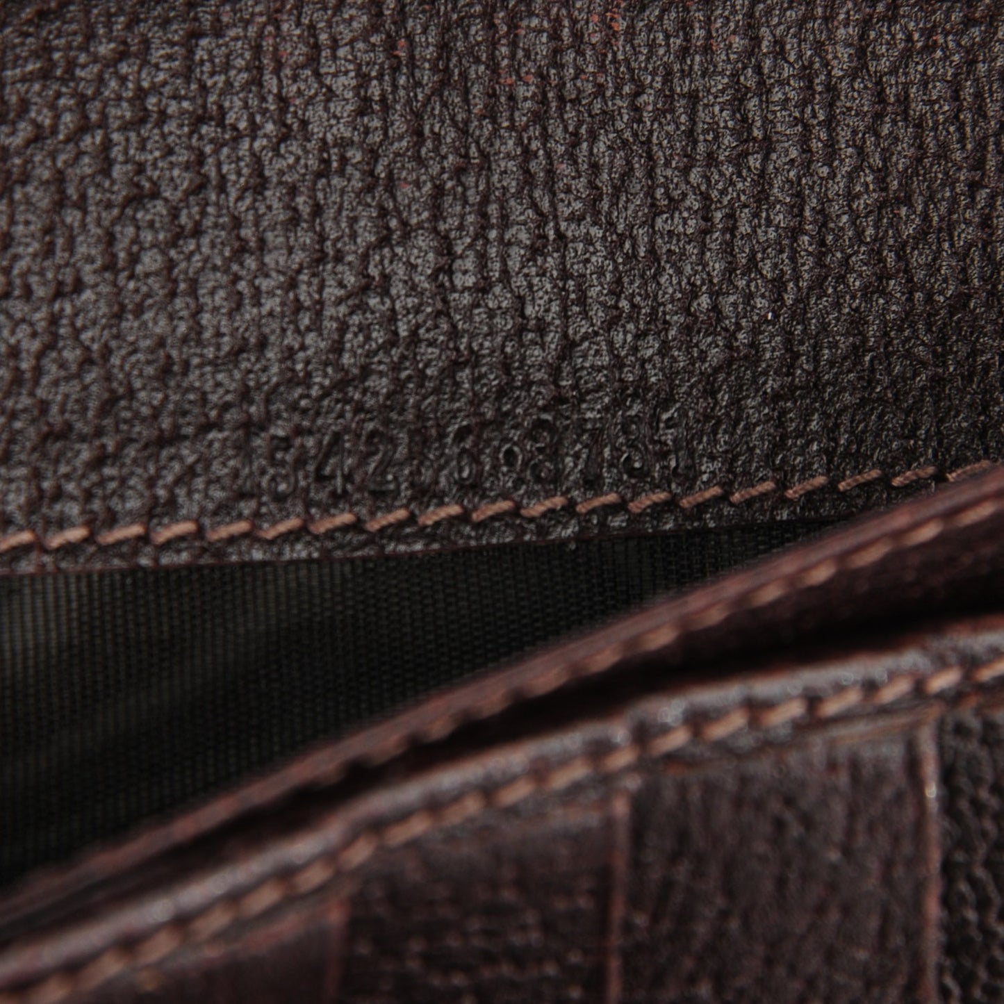 Monogram Abbey Continental Wallet Dark Brown