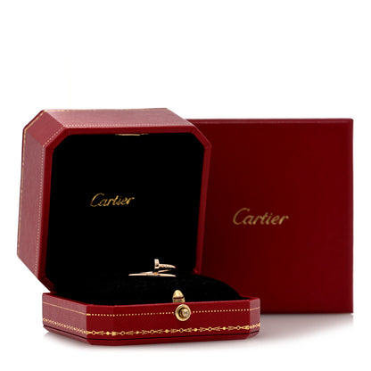 Cartier 18K Pink Gold Small Juste Un Clou Ring 52 6 5 of 5