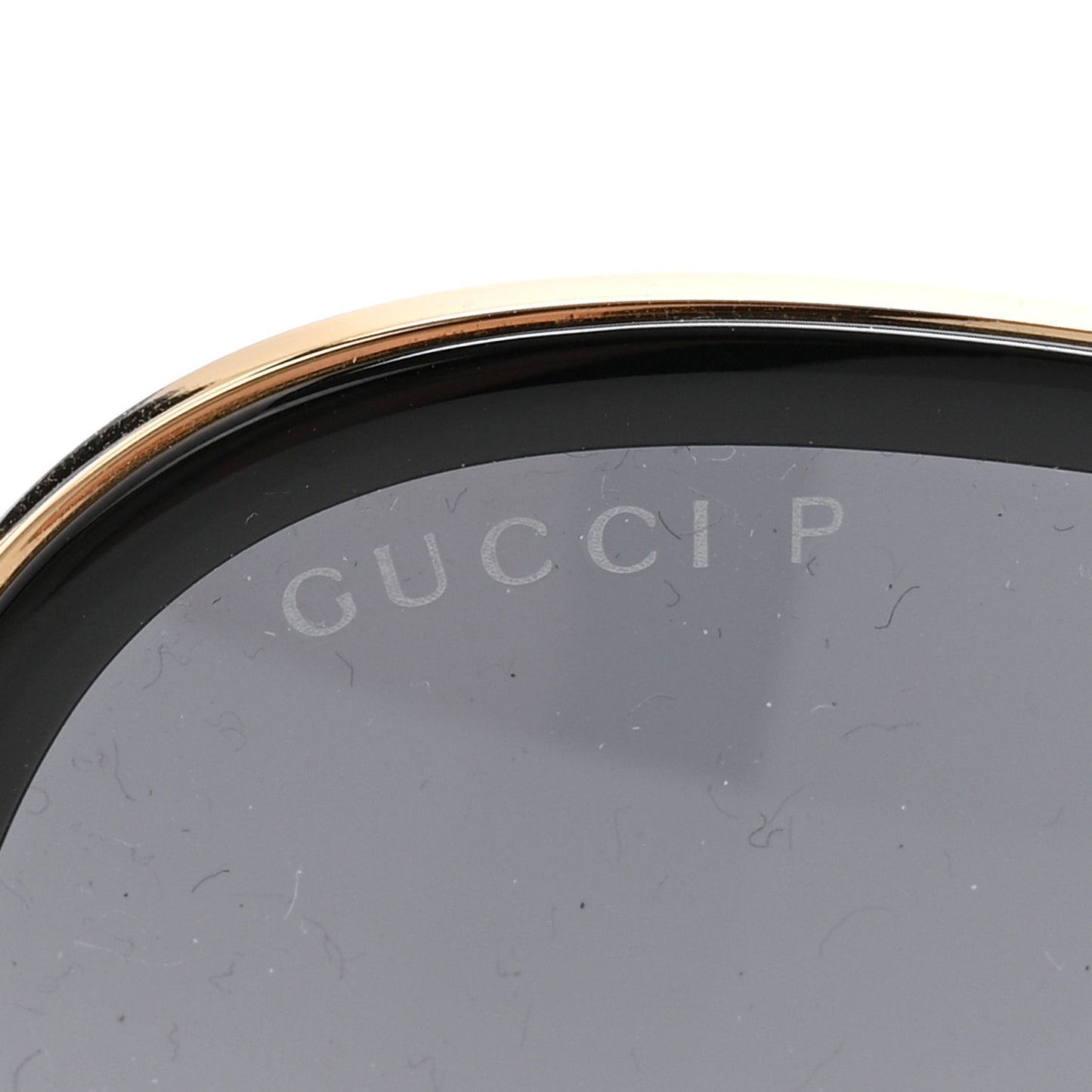 Aviator Sunglasses GG0062S Black Gold
