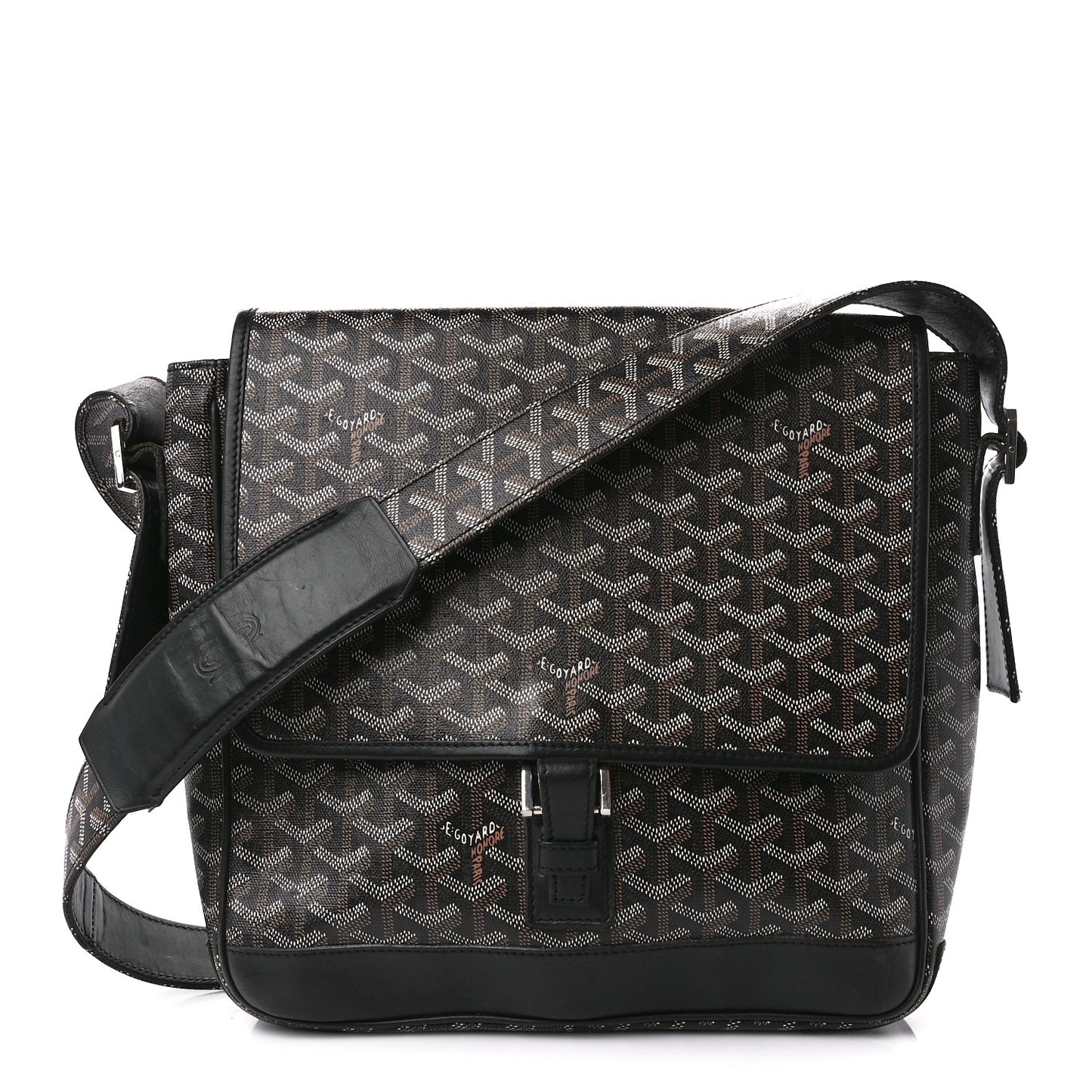 Goyardine Urbain Messenger Black