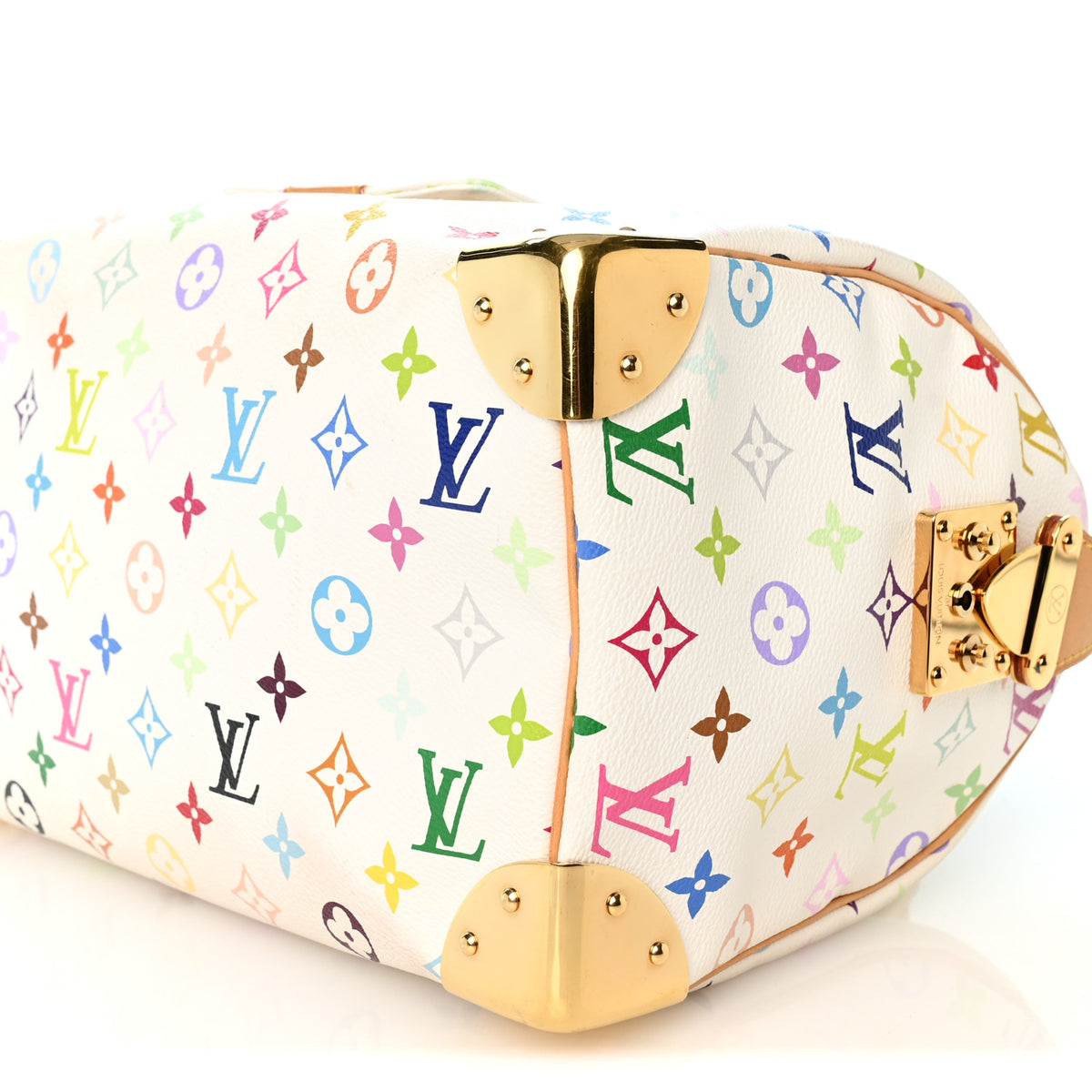 Louis Vuitton Monogram Multicolor Speedy 30 White 9 of 12