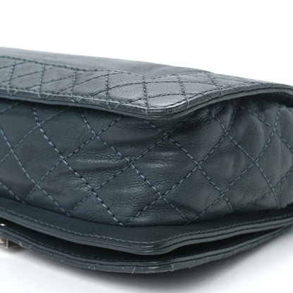 Chanel Calfskin Medium Boy Reverso Flap Blue 12 of 12