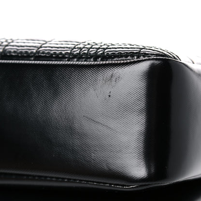 Burberry Patent Quilted Horseferry Print Small Lola Bag Black 7 of 15