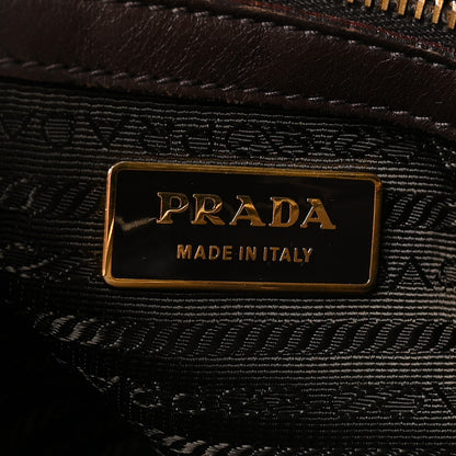 Prada Nappa Gaufre Shopping Satchel Noce 6 of 9