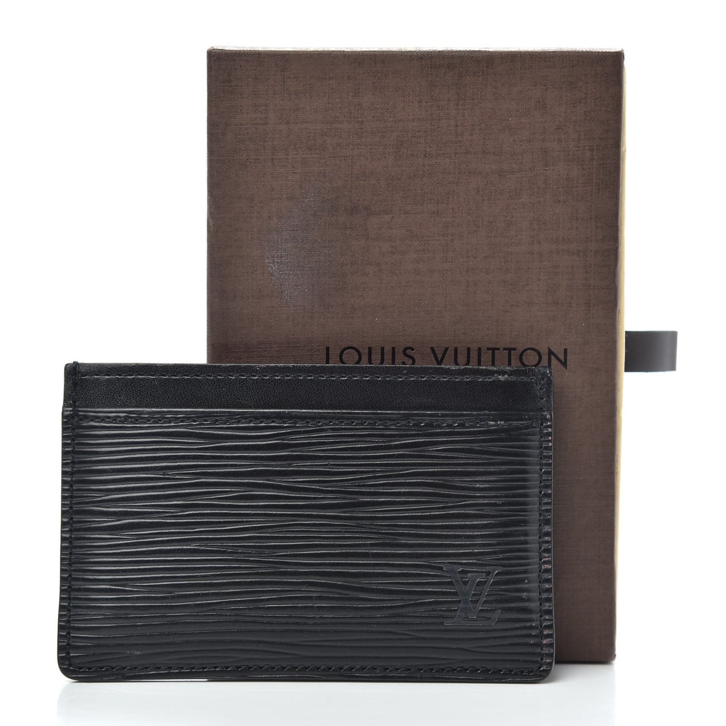 Epi Card Holder Black