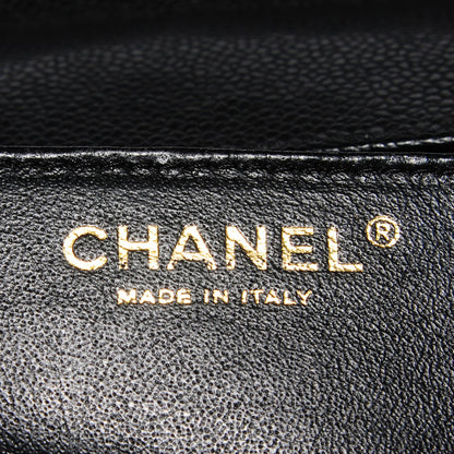 Chanel Caviar Quilted Maxi Single Flap Black 7 of 8