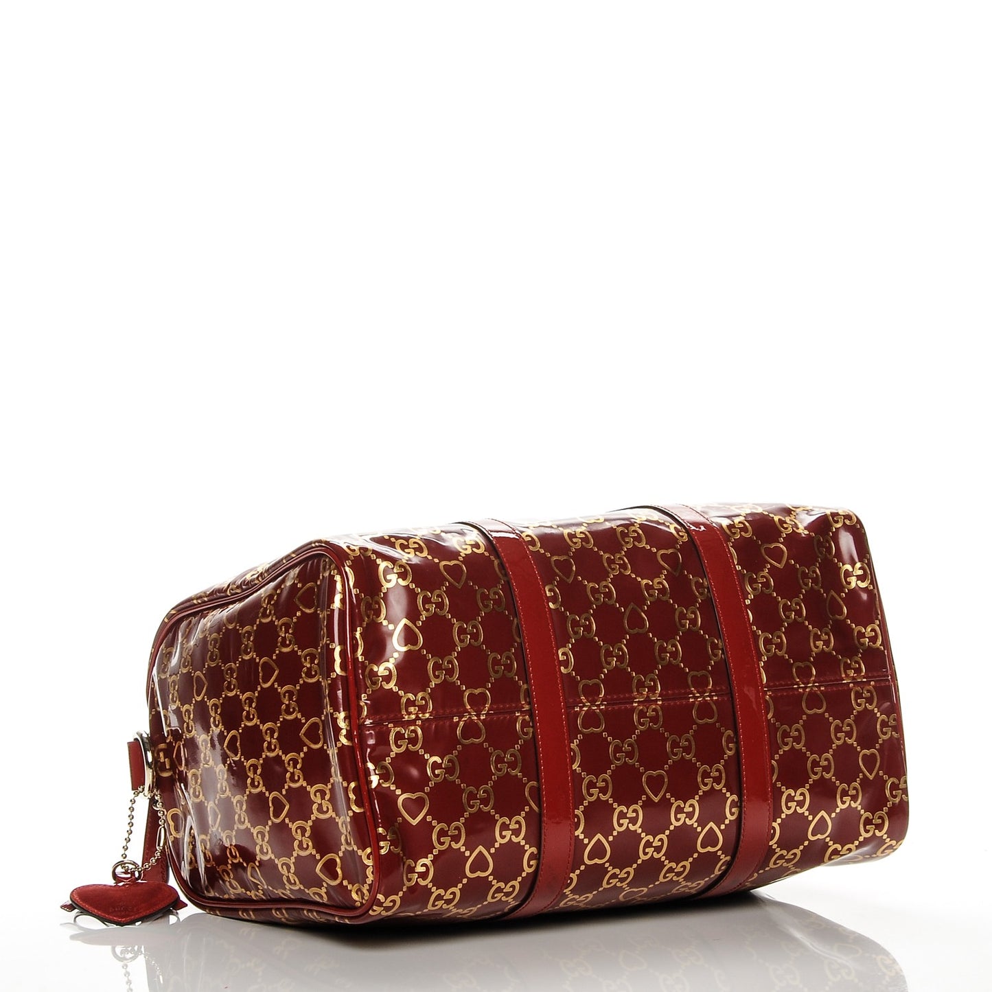 Patent GG Valentine Medium Joy Boston Red Gold