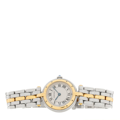 Cartier Stainless Steel 18K Yellow Gold 24mm Panthere Vendome Quartz Watch 2 of 4
