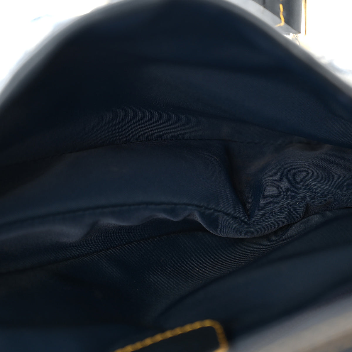 Monogram Saddle Bag Blue