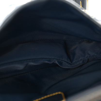 Christian Dior Monogram Saddle Bag Blue 5 of 9