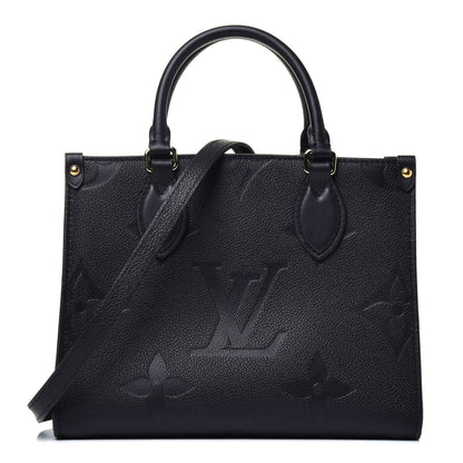 Louis Vuitton Empreinte Monogram Giant Onthego PM Black 2 of 18
