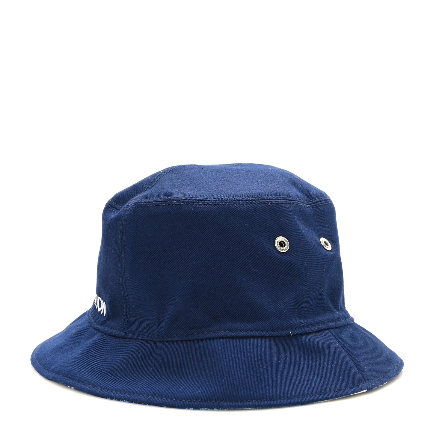 Monogram Bandana Bucket Hat Blue
