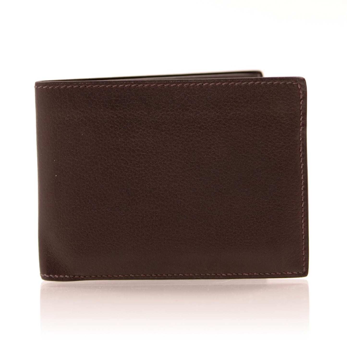 Mens Evergrain Leather Billfold Wallet Ebene