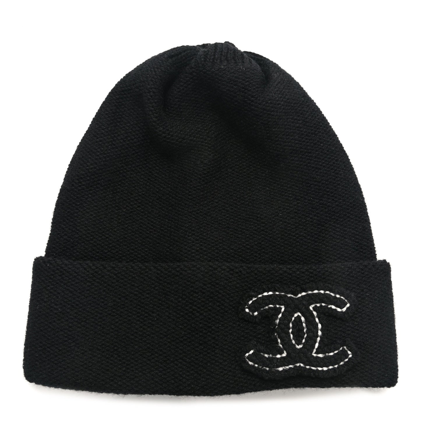 Cashmere CC Beanie Hat Black