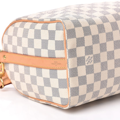 Louis Vuitton Damier Azur Speedy Bandouliere 25 8 of 10