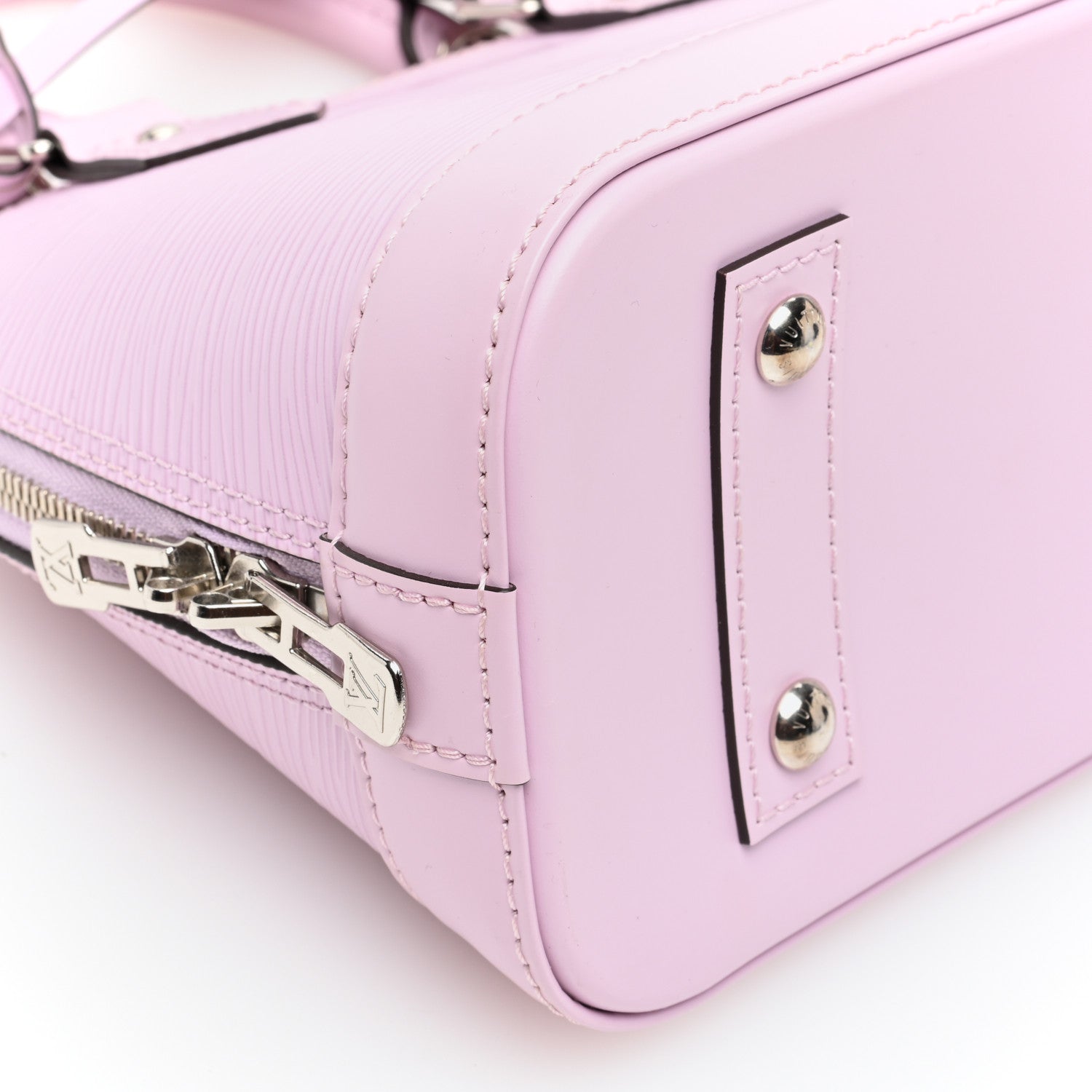Louis Vuitton Epi Jacquard Alma BB Light Pink 8 of 9