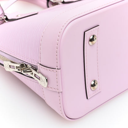 Louis Vuitton Epi Jacquard Alma BB Light Pink 8 of 9