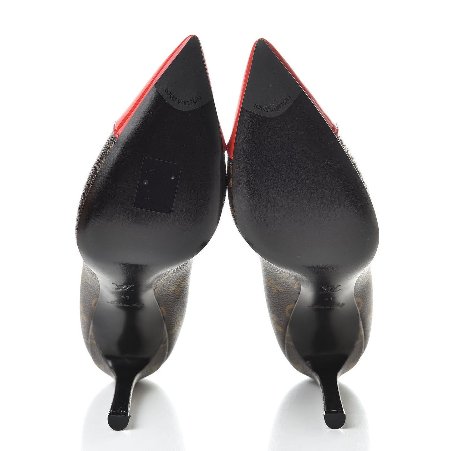 Monogram Cherie Pumps 41 Red