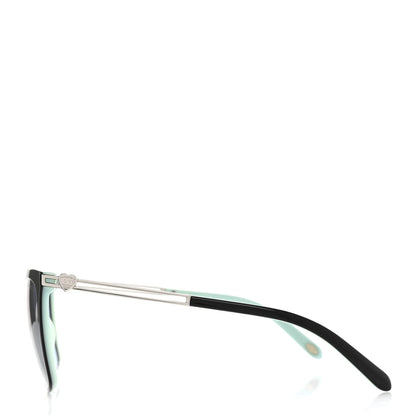 Tiffany Acetate Return to Love TF4138 Sunglasses Black Blue 3 of 9