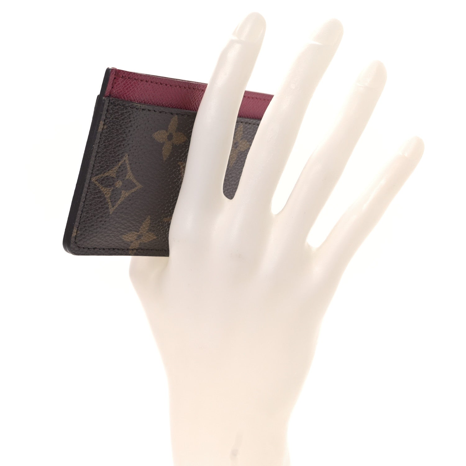 Louis Vuitton Monogram Card Holder Fuchsia 2 of 9