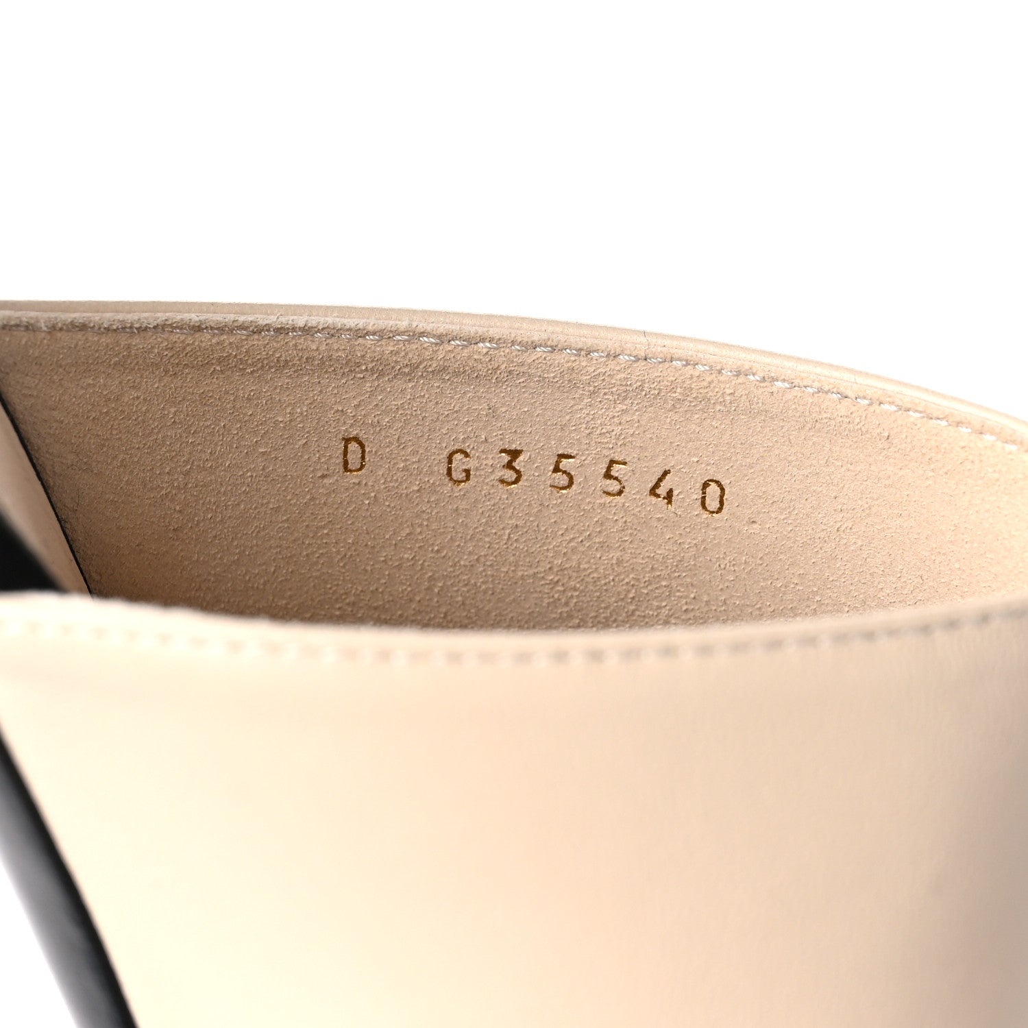 Chanel Lambskin Grosgrain Cap Toe Pearl Mule 41 Beige Black 8 of 8