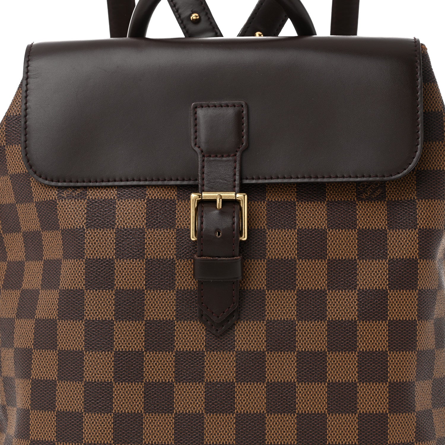 Louis Vuitton Damier Ebene Soho Backpack 7 of 9