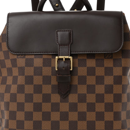Louis Vuitton Damier Ebene Soho Backpack 7 of 9