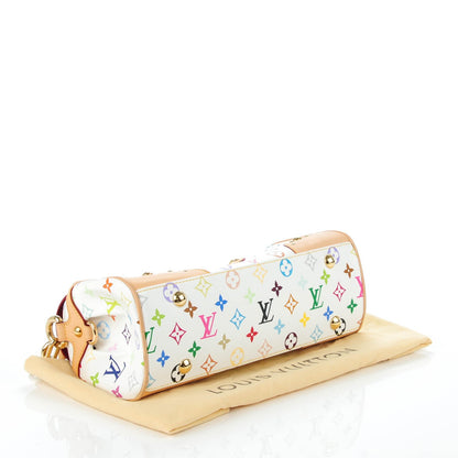 Louis Vuitton Monogram Multicolor Beverly MM White 4 of 7