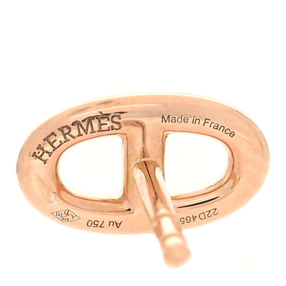 Hermes 18K Rose Gold TPM Farandole Stud Earrings 4 of 5