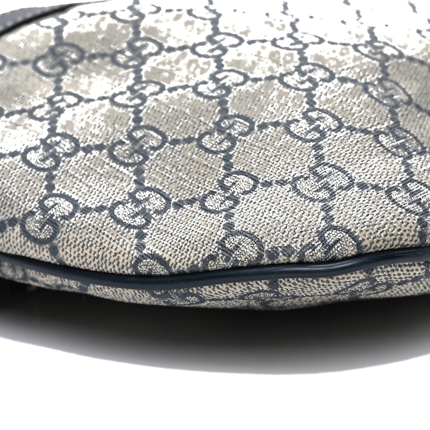 GG Plus Monogram Belt Bag Navy