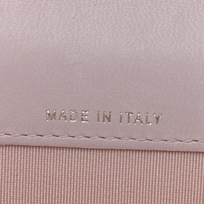 Chanel Lambskin Quilted Flap Card Holder Pink 7 of 13