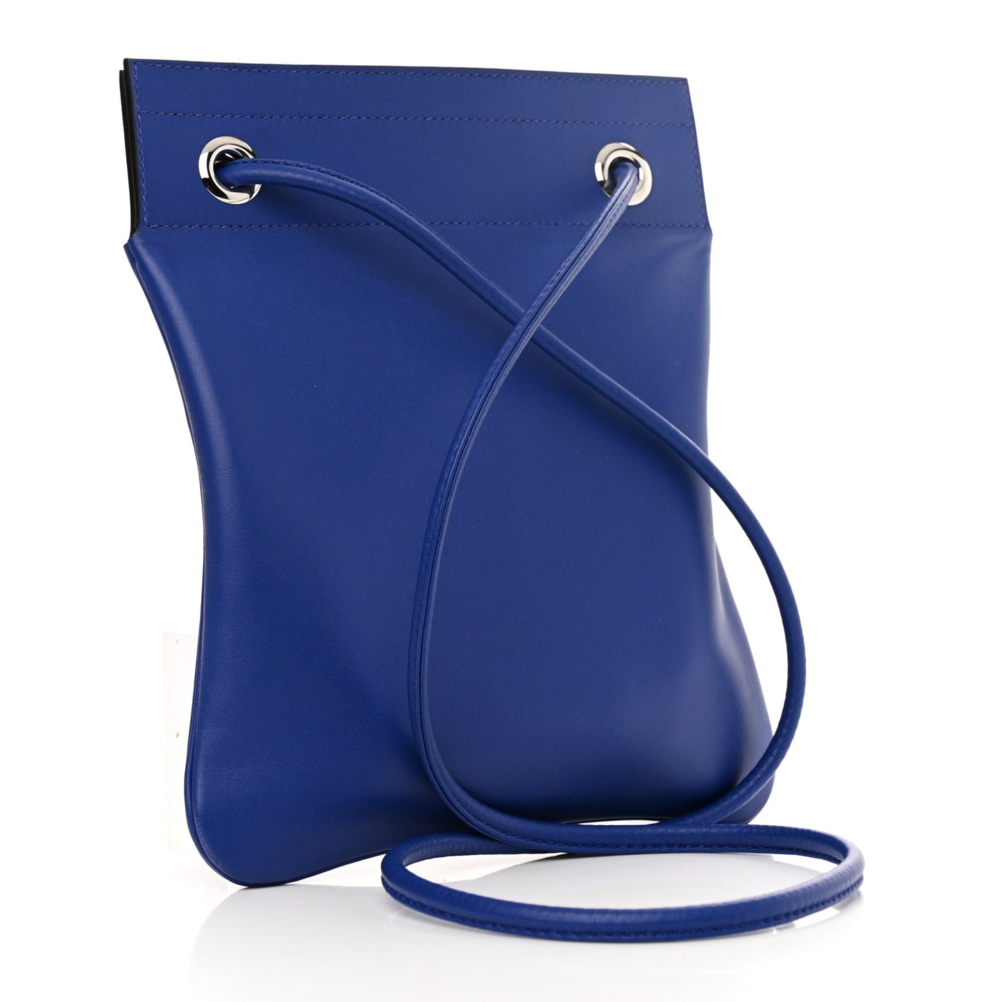 Milo Lambskin Swift Mini Aline Bleu Electrique