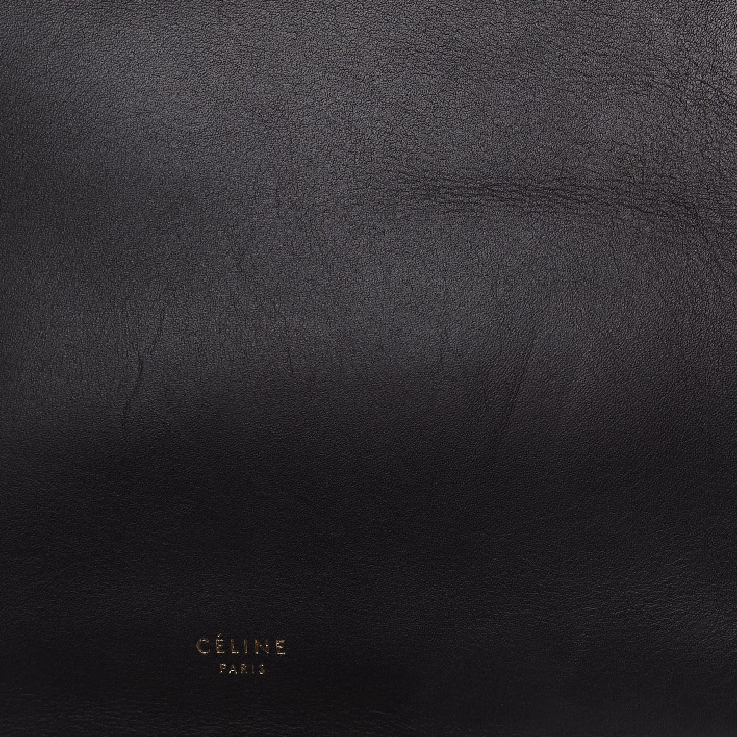 Smooth Calfskin Mini Clasp Bag Black