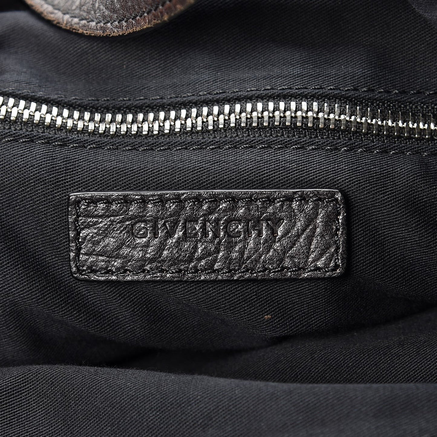Pebbled Calfskin Hobo Black