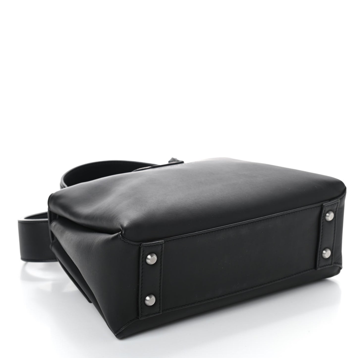 Nappa Small Piazza Bag Black